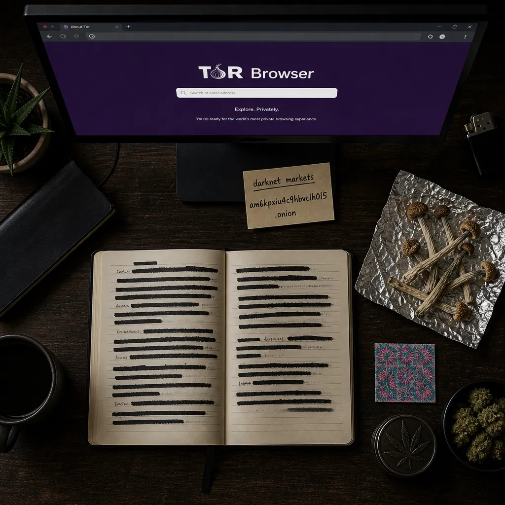 Dark market link interface preview