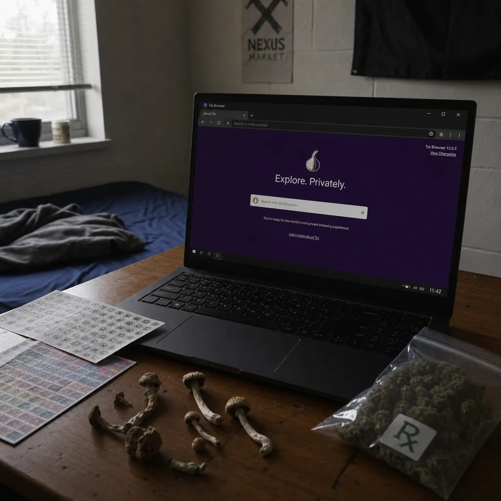Dark market onion interface preview