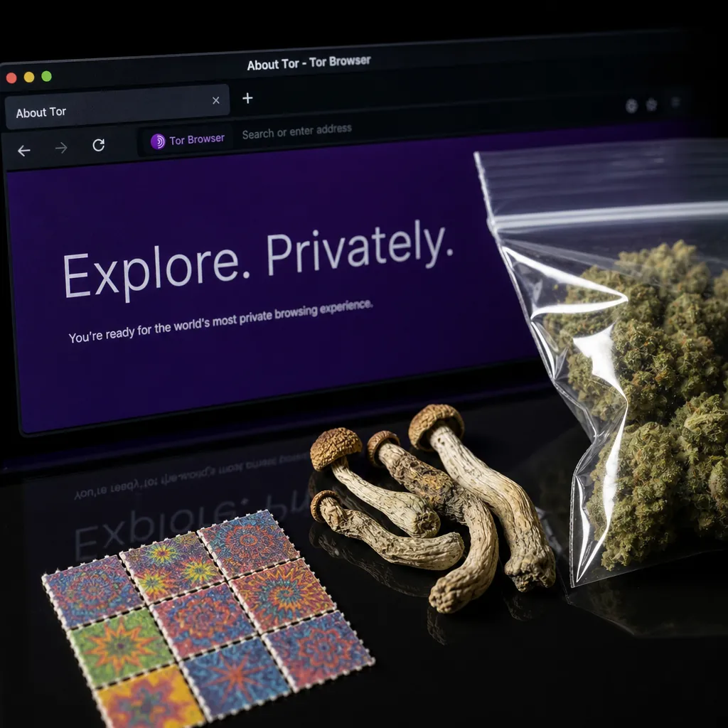 Dark websites interface preview