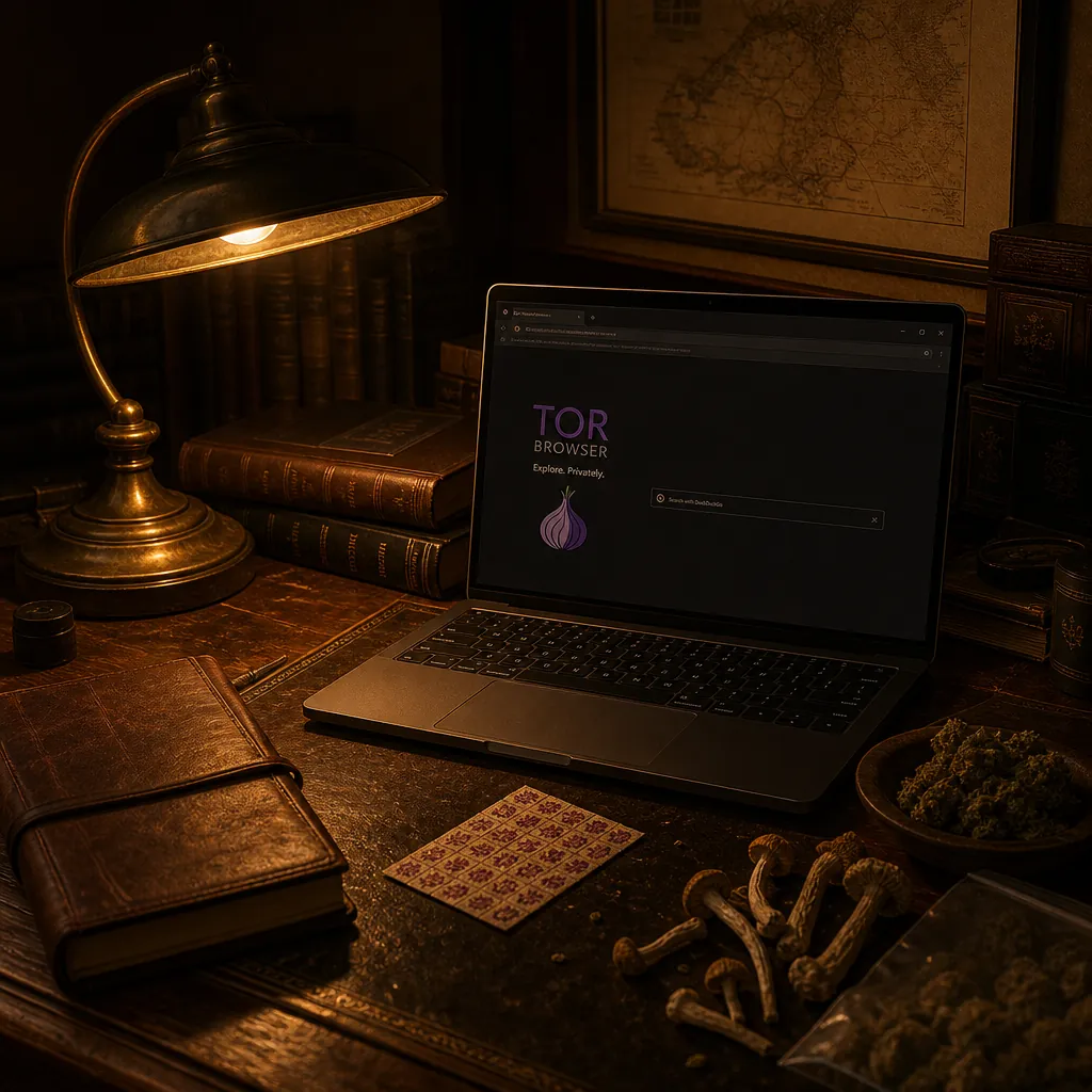 Darknet market interface preview
